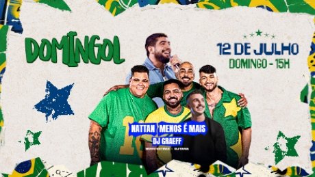 DOMINGOL Menos é Mais e Nattan